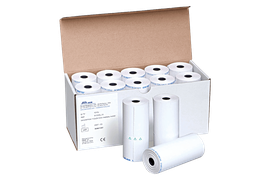 thermal print out rolls for spirometers and oximeters box of 10 paper rolls